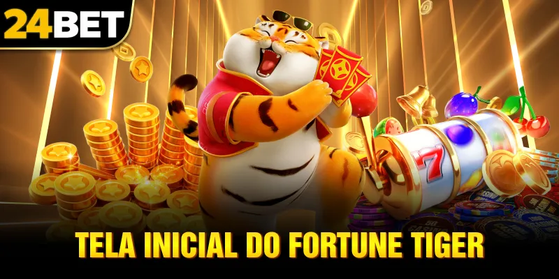 Tela inicial do Fortune Tiger