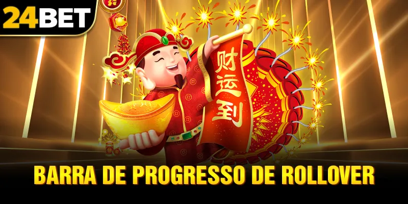 barra de progresso de rollover