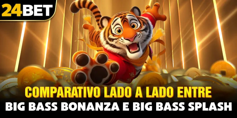 comparativo lado a lado entre Big Bass Bonanza e Big Bass Splash